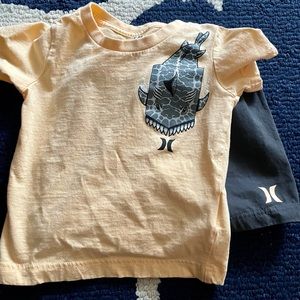 Hurley shark surf set